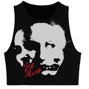 Die Alone black muscle tank